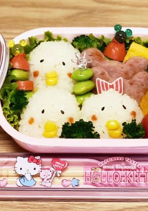 簡単！！幼稚園お弁当　ヒヨコちゃん-レシピのメイン写真