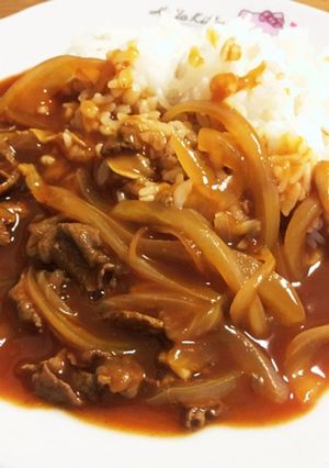 野菜ジュース入りヘルシーハヤシライス-レシピのメイン写真