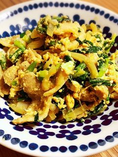 豚肉とニラの卵とじ-レシピのメイン写真