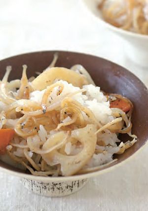 白魚とれんこんの混ぜご飯の素-レシピのメイン写真
