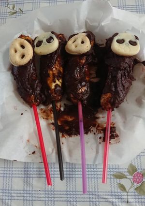 簡単縁日のバナナチョコ-レシピのメイン写真