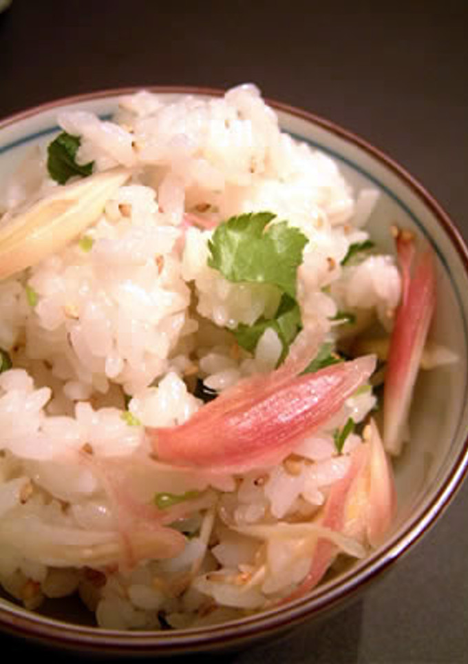 みょうがの混ぜご飯-レシピのメイン写真