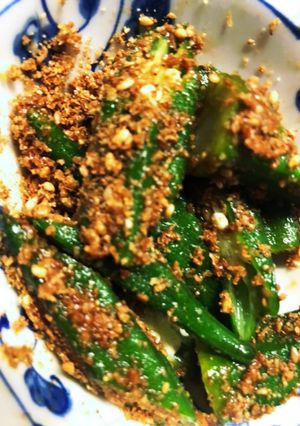 業務スーパー・冷凍オクラでつくる胡麻和え-レシピのメイン写真