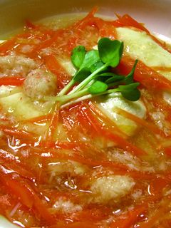 からだポカポカ、豆腐のしょうがあんかけ-レシピのメイン写真