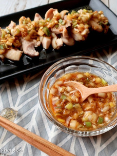 長ネギの醤油こうじダレ-レシピのメイン写真