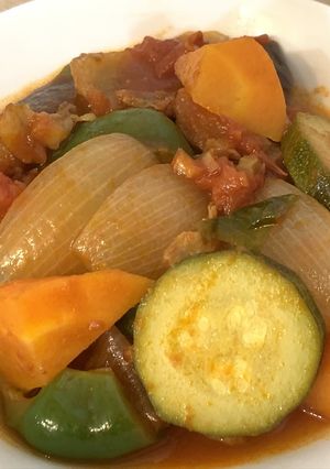 わが家のカレー風味ラタトゥイユ-レシピのメイン写真