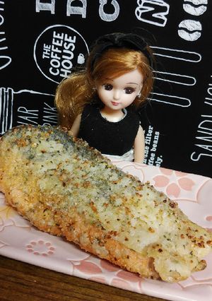 リカちゃん♡鮭のクレソルムニエル*-レシピのメイン写真