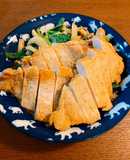 【冷凍】トンカツ用豚ロースで味噌トンテキ