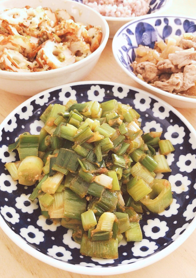 簡単！無限！青ネギ甘辛味噌炒め #うちの-レシピのメイン写真