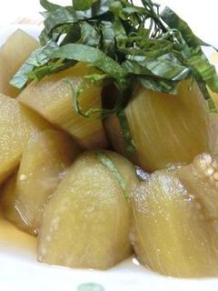 冷やしてトロリ♪ ナスのめんつゆ煮びたし-レシピのメイン写真