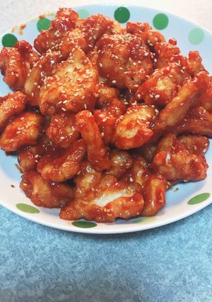 揚げないヤンニョムチキン-レシピのメイン写真