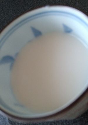 酒粕で作った甘酒を飲みやすくする-レシピのメイン写真