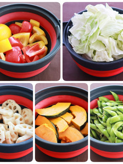 技あり蒸し野菜!デリキャセの加熱時間-レシピのメイン写真