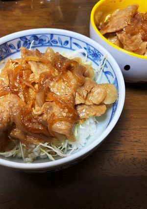 豚肉の甘辛丼-レシピのメイン写真