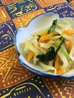 野菜のナムル【柏市学校給食】-レシピのメイン写真