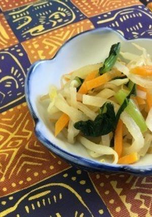 野菜のナムル【柏市学校給食】-レシピのメイン写真