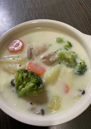 我が家の野菜たっぷりクリームスープ-レシピのメイン写真