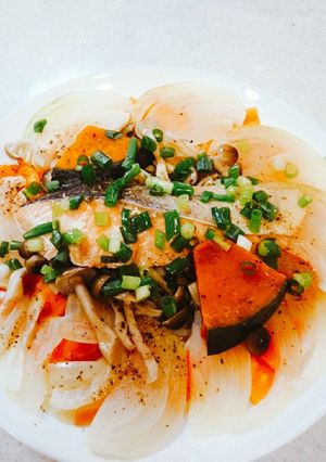 鮭のレンジ蒸し-レシピのメイン写真