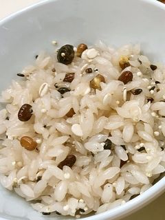 お豆と雑穀ご飯-レシピのメイン写真