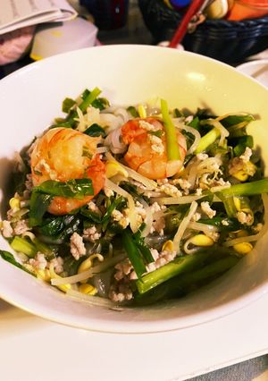 鶏ひき肉と海老のフォー-レシピのメイン写真