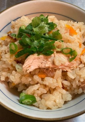 ツナの炊き込みご飯-レシピのメイン写真