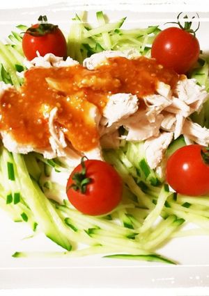 すぐできる！胸肉 KBBピリ辛ソース-レシピのメイン写真