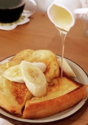 ふわトロ♡フレンチトースト⚐-レシピのメイン写真