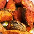 ネパール料理 鮭のフライ