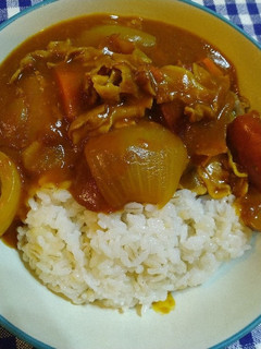 教わったサツマイモカレーを再現-レシピのメイン写真