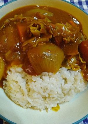 教わったサツマイモカレーを再現-レシピのメイン写真