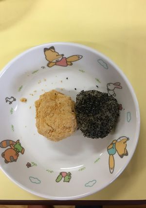 【保育園給食】二色おはぎ-レシピのメイン写真