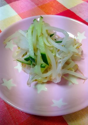 もやしときゅうりの酢の物-レシピのメイン写真