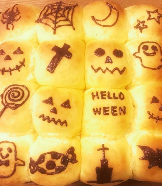 子供喜ぶ♫ハロウィンちぎりパン by ひまだいママ 【クックパッド