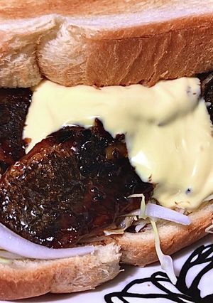 スズキの照り焼きサンド-レシピのメイン写真