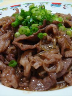牛肉と春雨の焼肉たれ炒め-レシピのメイン写真