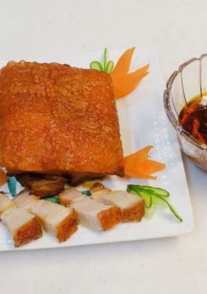バラ肉皮付き焼きTHỊT HEOQUAY-レシピのメイン写真