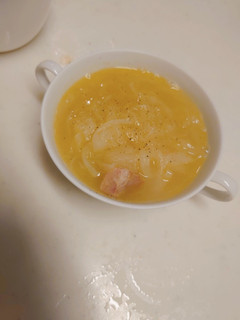 玉ねぎとベーコンのスープ-レシピのメイン写真
