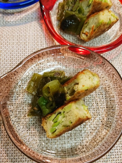 がんもと万願寺甘とう焼き和え-レシピのメイン写真