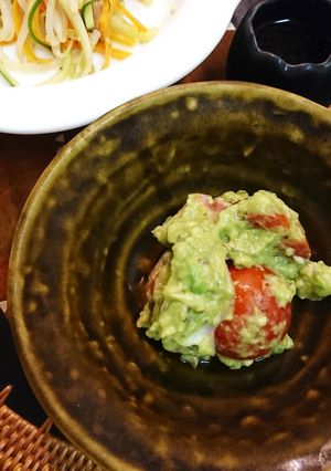 アボカドと酢だこトマトのバジル和え-レシピのメイン写真