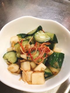 きゅうりと大根とカニカマの香味和え-レシピのメイン写真