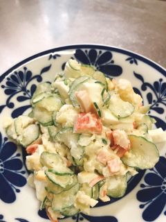 カニカマ入りポテトサラダ-レシピのメイン写真