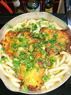 斬新!かき揚げのうどん-レシピのメイン写真