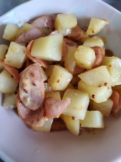 ポテトのマヨマスタード炒め(*´∀`)♪-レシピのメイン写真
