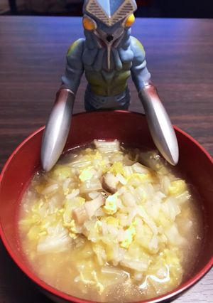 一人鍋のお出汁を使った雑炊-レシピのメイン写真