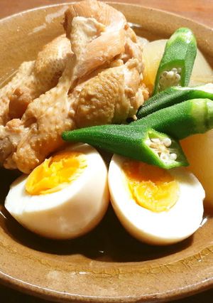 冬瓜と鶏手羽元の煮物　シャトルシェフ-レシピのメイン写真