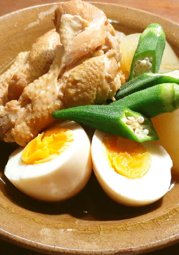 冬瓜と鶏手羽元の煮物　シャトルシェフ-レシピのメイン写真