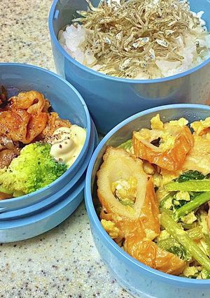 すぐできる！豚キムチ！　タロの弁当34-レシピのメイン写真