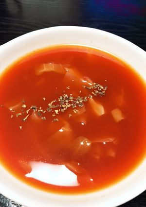 簡単トマトスープ-レシピのメイン写真