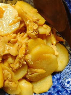長芋と舞茸のこってり煮-レシピのメイン写真