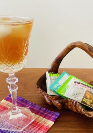 フルーツリキュールで簡単ティーカクテル-レシピのメイン写真